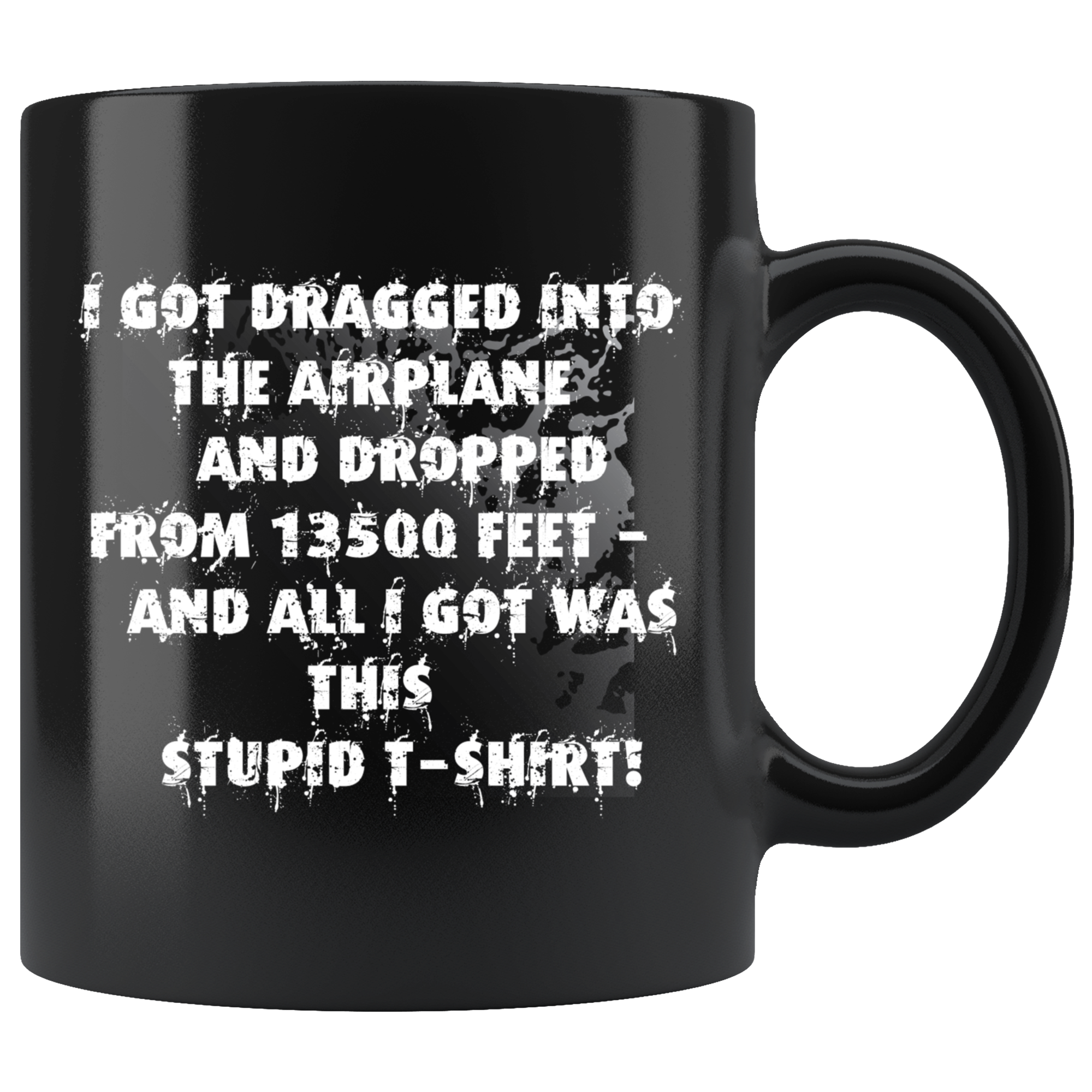 Skydiving T-shirts I ♡ Skydive - First Jump - Your lovely skydiving mug, Black Mugs, teelaunch, Skydiving Apparel, Skydiving Apparel, Skydiving Gear, Olympics, T-Shirts, Skydive Chicago, Skydive City, Skydive Perris, Drop Zone Apparel, USPA, united states parachute association, Freefly, BASE, World Record,