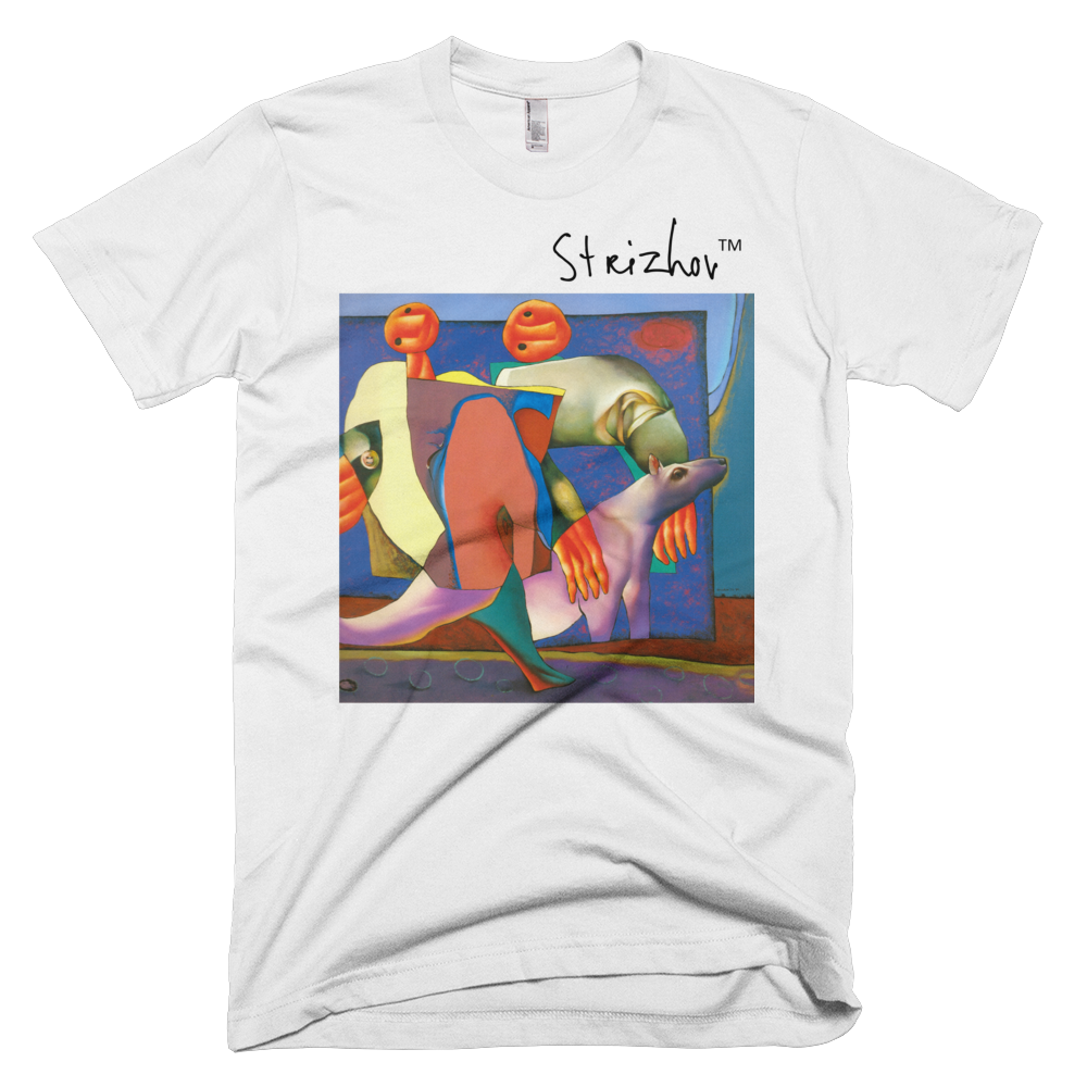 Skydiving T-shirts Strizhov™ by Dmitri Strizhov - 'Walks Under a Northern Sky - 1993' - T-Shirt, , Strizhov™, Skydiving Apparel, Skydiving Apparel, Skydiving Gear, Olympics, T-Shirts, Skydive Chicago, Skydive City, Skydive Perris, Drop Zone Apparel, USPA, united states parachute association, Freefly, BASE, World Record,