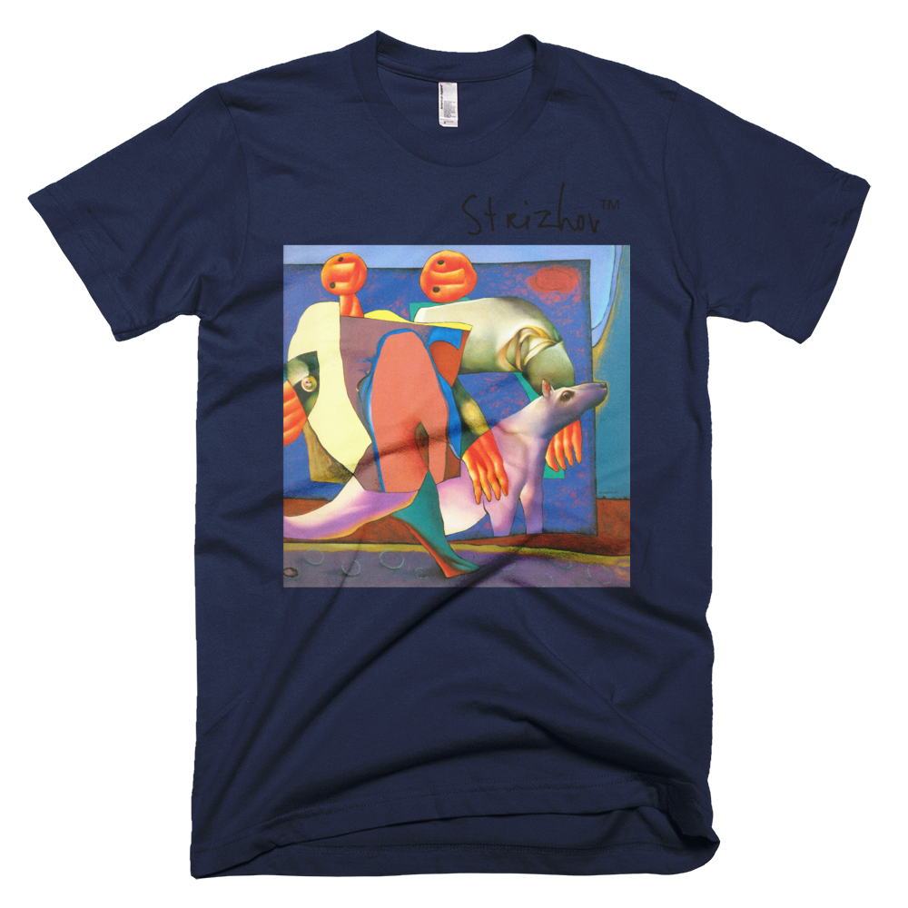 Skydiving T-shirts Strizhov™ by Dmitri Strizhov - 'Walks Under a Northern Sky - 1993' - T-Shirt, , Strizhov™, Skydiving Apparel, Skydiving Apparel, Skydiving Gear, Olympics, T-Shirts, Skydive Chicago, Skydive City, Skydive Perris, Drop Zone Apparel, USPA, united states parachute association, Freefly, BASE, World Record,