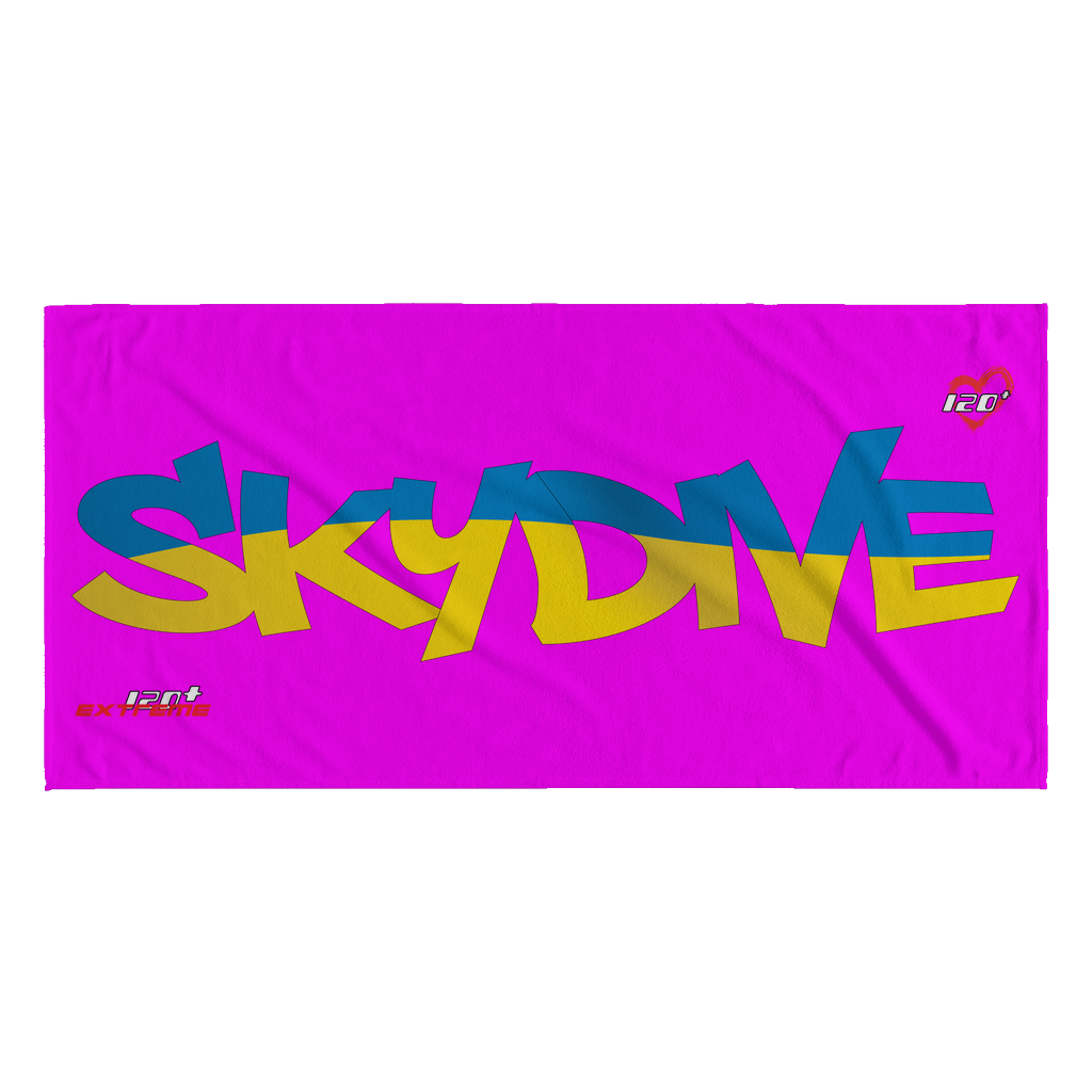 Skydiving T-shirts World Team - Skydive Ukraine - Beach Towels in 10 Colors, Beach Towel, teelaunch, Skydiving Apparel, Skydiving Apparel, Skydiving Gear, Olympics, T-Shirts, Skydive Chicago, Skydive City, Skydive Perris, Drop Zone Apparel, USPA, united states parachute association, Freefly, BASE, World Record,