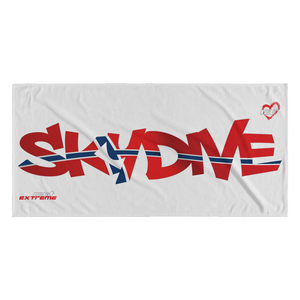 Skydiving T-shirts World Team - Skydive Norway - Beach Towels in 10 Colors, Beach Towel, teelaunch, Skydiving Apparel, Skydiving Apparel, Skydiving Gear, Olympics, T-Shirts, Skydive Chicago, Skydive City, Skydive Perris, Drop Zone Apparel, USPA, united states parachute association, Freefly, BASE, World Record,