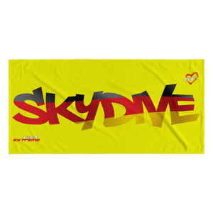 Skydiving T-shirts World Team - Skydive Germany - Beach Towels in 10 Colors, Beach Towel, teelaunch, Skydiving Apparel, Skydiving Apparel, Skydiving Gear, Olympics, T-Shirts, Skydive Chicago, Skydive City, Skydive Perris, Drop Zone Apparel, USPA, united states parachute association, Freefly, BASE, World Record,