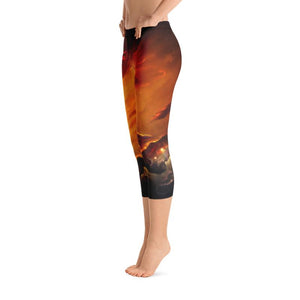 Skydiving T-shirts Galaxy - Nebula - Interstellar Milky-Way - Capri Leggings, Leggings, Skydiving Apparel, Skydiving Apparel, Skydiving Apparel, Skydiving Gear, Olympics, T-Shirts, Skydive Chicago, Skydive City, Skydive Perris, Drop Zone Apparel, USPA, united states parachute association, Freefly, BASE, World Record,