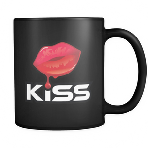 Skydiving T-shirts KISS Helmet - Your lovely skydiving mug, Black Mugs, teelaunch, Skydiving Apparel, Skydiving Apparel, Skydiving Gear, Olympics, T-Shirts, Skydive Chicago, Skydive City, Skydive Perris, Drop Zone Apparel, USPA, united states parachute association, Freefly, BASE, World Record,