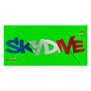 Skydiving T-shirts World Team - Skydive France - Beach Towels in 10 Colors, Beach Towel, teelaunch, Skydiving Apparel, Skydiving Apparel, Skydiving Gear, Olympics, T-Shirts, Skydive Chicago, Skydive City, Skydive Perris, Drop Zone Apparel, USPA, united states parachute association, Freefly, BASE, World Record,