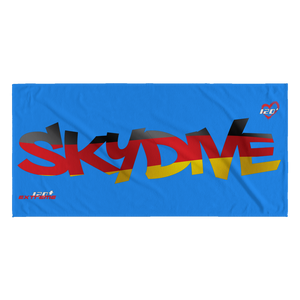 Skydiving T-shirts World Team - Skydive Germany - Beach Towels in 10 Colors, Beach Towel, teelaunch, Skydiving Apparel, Skydiving Apparel, Skydiving Gear, Olympics, T-Shirts, Skydive Chicago, Skydive City, Skydive Perris, Drop Zone Apparel, USPA, united states parachute association, Freefly, BASE, World Record,
