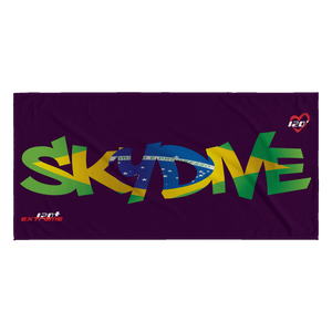 Skydiving T-shirts World Team - Skydive Brazil - Beach Towels in 10 Colors, Beach Towel, teelaunch, Skydiving Apparel, Skydiving Apparel, Skydiving Gear, Olympics, T-Shirts, Skydive Chicago, Skydive City, Skydive Perris, Drop Zone Apparel, USPA, united states parachute association, Freefly, BASE, World Record,