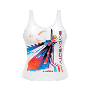 Skydiving T-shirts Ladies' Tank - Skydive City - Sunset, Tanks, Skydiving Apparel, Skydiving Apparel, Skydiving Apparel, Skydiving Gear, Olympics, T-Shirts, Skydive Chicago, Skydive City, Skydive Perris, Drop Zone Apparel, USPA, united states parachute association, Freefly, BASE, World Record,