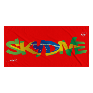 Skydiving T-shirts World Team - Skydive Brazil - Beach Towels in 10 Colors, Beach Towel, teelaunch, Skydiving Apparel, Skydiving Apparel, Skydiving Gear, Olympics, T-Shirts, Skydive Chicago, Skydive City, Skydive Perris, Drop Zone Apparel, USPA, united states parachute association, Freefly, BASE, World Record,
