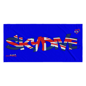 Skydiving T-shirts World Team - Skydive United Kingdom - Beach Towels in 10 Colors, Beach Towel, teelaunch, Skydiving Apparel, Skydiving Apparel, Skydiving Gear, Olympics, T-Shirts, Skydive Chicago, Skydive City, Skydive Perris, Drop Zone Apparel, USPA, united states parachute association, Freefly, BASE, World Record,