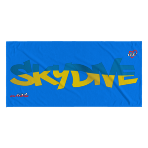 Skydiving T-shirts World Team - Skydive Ukraine - Beach Towels in 10 Colors, Beach Towel, teelaunch, Skydiving Apparel, Skydiving Apparel, Skydiving Gear, Olympics, T-Shirts, Skydive Chicago, Skydive City, Skydive Perris, Drop Zone Apparel, USPA, united states parachute association, Freefly, BASE, World Record,
