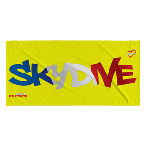 Skydiving T-shirts World Team - Skydive France - Beach Towels in 10 Colors, Beach Towel, teelaunch, Skydiving Apparel, Skydiving Apparel, Skydiving Gear, Olympics, T-Shirts, Skydive Chicago, Skydive City, Skydive Perris, Drop Zone Apparel, USPA, united states parachute association, Freefly, BASE, World Record,