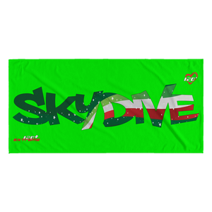 Skydiving T-shirts World Team - Skydive Italy - Beach Towels in 10 Colors, Beach Towel, teelaunch, Skydiving Apparel, Skydiving Apparel, Skydiving Gear, Olympics, T-Shirts, Skydive Chicago, Skydive City, Skydive Perris, Drop Zone Apparel, USPA, united states parachute association, Freefly, BASE, World Record,
