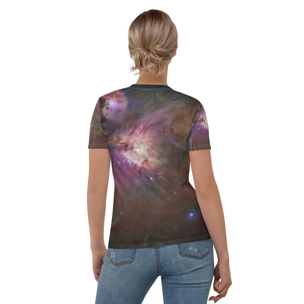 Skydiving T-shirts SPACE - Hubble's Orion Nebula - Women's sublimation t-shirt, T-shirt, Skydiving Apparel, Skydiving Apparel, Skydiving Apparel, Skydiving Gear, Olympics, T-Shirts, Skydive Chicago, Skydive City, Skydive Perris, Drop Zone Apparel, USPA, united states parachute association, Freefly, BASE, World Record,