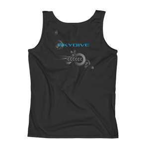 Skydiving T-shirts Ladies' Tank - Skydive Competition, Tanks, Skydiving Apparel, Skydiving Apparel, Skydiving Apparel, Skydiving Gear, Olympics, T-Shirts, Skydive Chicago, Skydive City, Skydive Perris, Drop Zone Apparel, USPA, united states parachute association, Freefly, BASE, World Record,