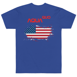 Skydiving T-shirts AquaQuo - "My Status Quo is Aqua Quo" - Unisex T-Shirt, , Skydiving Apparel ™, Skydiving Apparel, Skydiving Apparel, Skydiving Gear, Olympics, T-Shirts, Skydive Chicago, Skydive City, Skydive Perris, Drop Zone Apparel, USPA, united states parachute association, Freefly, BASE, World Record,