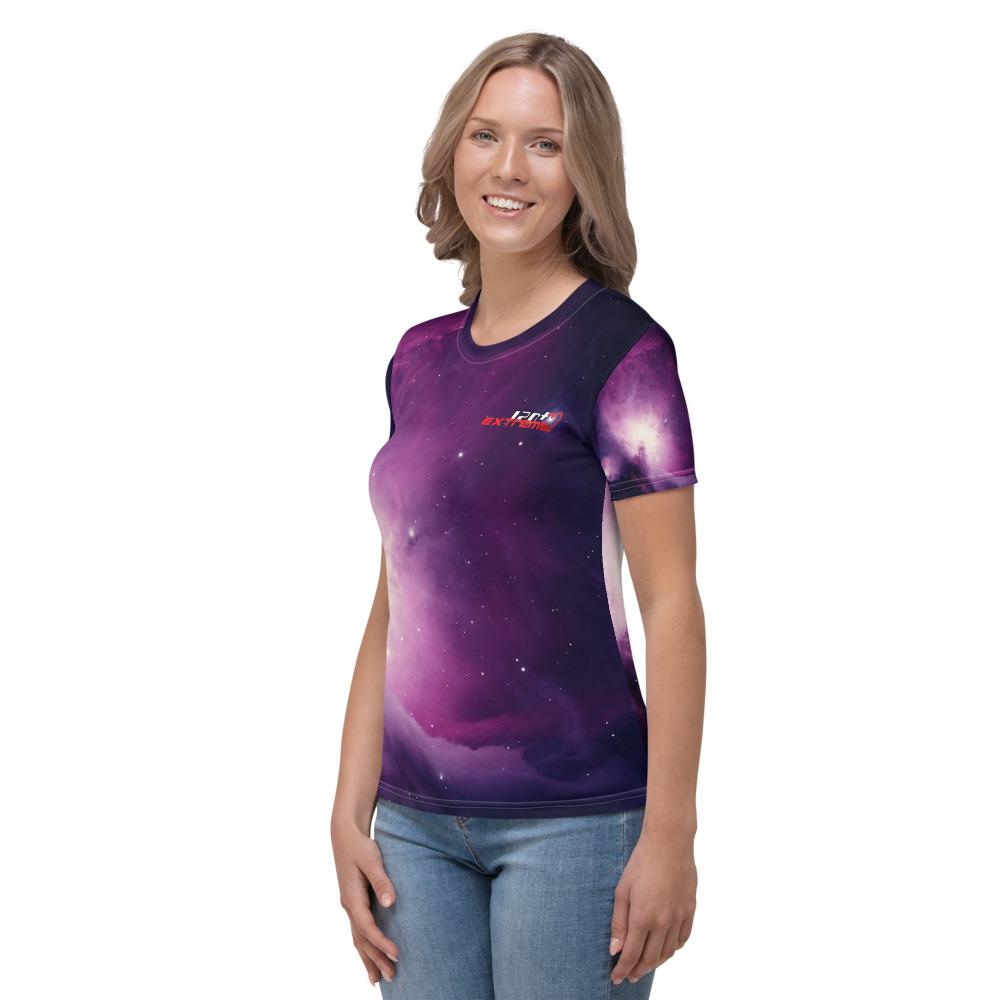Skydiving T-shirts Galaxy - Orion Purple Nebula - Women's sublimation t-shirt, T-shirt, Skydiving Apparel, Skydiving Apparel, Skydiving Apparel, Skydiving Gear, Olympics, T-Shirts, Skydive Chicago, Skydive City, Skydive Perris, Drop Zone Apparel, USPA, united states parachute association, Freefly, BASE, World Record,