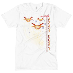 Skydiving T-shirts - Skydiving T-Shirt - Skydive WINGSUIT - Unisex Crew Neck Tee, Shirts, Skydiving Apparel, Skydiving Apparel, Skydiving Apparel, Skydiving Gear, Olympics, T-Shirts, Skydive Chicago, Skydive City, Skydive Perris, Drop Zone Apparel, USPA, united states parachute association, Freefly, BASE, World Record,