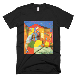 Skydiving T-shirts Strizhov™ by Dmitri Strizhov - 'Landscape with Alina - 1997' - T-Shirt, , Strizhov™, Skydiving Apparel, Skydiving Apparel, Skydiving Gear, Olympics, T-Shirts, Skydive Chicago, Skydive City, Skydive Perris, Drop Zone Apparel, USPA, united states parachute association, Freefly, BASE, World Record,