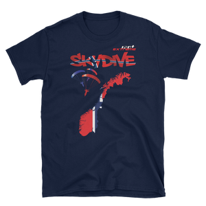 Skydiving T-shirts - Skydive World - NORWAY - Cotton Tee -, Shirts, Skydiving Apparel, Skydiving Apparel, Skydiving Apparel, Skydiving Gear, Olympics, T-Shirts, Skydive Chicago, Skydive City, Skydive Perris, Drop Zone Apparel, USPA, united states parachute association, Freefly, BASE, World Record,