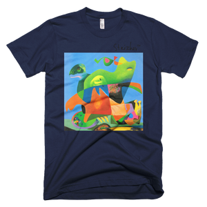 Skydiving T-shirts Strizhov™ by Dmitri Strizhov - 'Green Cat - 1997' - T-Shirt, , Strizhov™, Skydiving Apparel, Skydiving Apparel, Skydiving Gear, Olympics, T-Shirts, Skydive Chicago, Skydive City, Skydive Perris, Drop Zone Apparel, USPA, united states parachute association, Freefly, BASE, World Record,