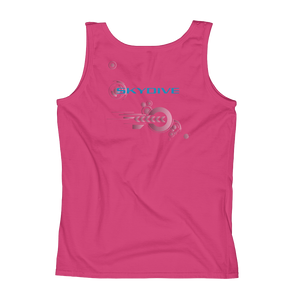 Skydiving T-shirts Ladies' Tank - Skydive Competition, Tanks, Skydiving Apparel, Skydiving Apparel, Skydiving Apparel, Skydiving Gear, Olympics, T-Shirts, Skydive Chicago, Skydive City, Skydive Perris, Drop Zone Apparel, USPA, united states parachute association, Freefly, BASE, World Record,