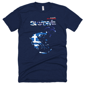 Skydiving T-shirts - Skydive All World - GREECE - Unisex Tee -, Shirts, Skydiving Apparel, Skydiving Apparel, Skydiving Apparel, Skydiving Gear, Olympics, T-Shirts, Skydive Chicago, Skydive City, Skydive Perris, Drop Zone Apparel, USPA, united states parachute association, Freefly, BASE, World Record,