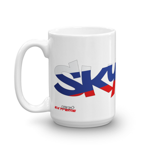 Skydiving T-shirts Skydiving Mug Team Russia, White Mugs, Skydiving Apparel, Skydiving Apparel, Skydiving Apparel, Skydiving Gear, Olympics, T-Shirts, Skydive Chicago, Skydive City, Skydive Perris, Drop Zone Apparel, USPA, united states parachute association, Freefly, BASE, World Record,