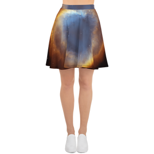 Skydiving T-shirts Galaxy - Glory of Helix Nebula - Skater Skirt, Skirts, Skydiving Apparel, Skydiving Apparel, Skydiving Apparel, Skydiving Gear, Olympics, T-Shirts, Skydive Chicago, Skydive City, Skydive Perris, Drop Zone Apparel, USPA, united states parachute association, Freefly, BASE, World Record,