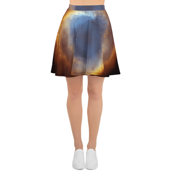 Skydiving T-shirts Galaxy - Glory of Helix Nebula - Skater Skirt, Skirts, Skydiving Apparel, Skydiving Apparel, Skydiving Apparel, Skydiving Gear, Olympics, T-Shirts, Skydive Chicago, Skydive City, Skydive Perris, Drop Zone Apparel, USPA, united states parachute association, Freefly, BASE, World Record,