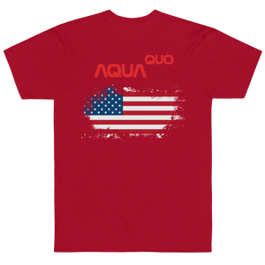 Skydiving T-shirts AquaQuo - "My Status Quo is Aqua Quo" - Unisex T-Shirt, , Skydiving Apparel ™, Skydiving Apparel, Skydiving Apparel, Skydiving Gear, Olympics, T-Shirts, Skydive Chicago, Skydive City, Skydive Perris, Drop Zone Apparel, USPA, united states parachute association, Freefly, BASE, World Record,
