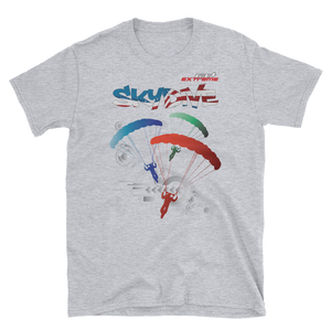 Skydiving T-shirts - Skydive World All Over - AMERICA - Cotton Tee -, Shirts, Skydiving Apparel, Skydiving Apparel, Skydiving Apparel, Skydiving Gear, Olympics, T-Shirts, Skydive Chicago, Skydive City, Skydive Perris, Drop Zone Apparel, USPA, united states parachute association, Freefly, BASE, World Record,