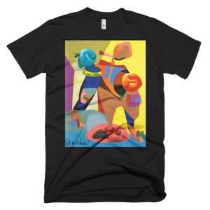 Skydiving T-shirts Strizhov™ by Dmitri Strizhov - 'The Start Of Sleep - 1997' - T-Shirt, , Strizhov™, Skydiving Apparel, Skydiving Apparel, Skydiving Gear, Olympics, T-Shirts, Skydive Chicago, Skydive City, Skydive Perris, Drop Zone Apparel, USPA, united states parachute association, Freefly, BASE, World Record,