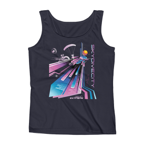 Skydiving T-shirts Ladies' Tank - Skydive City - Flamingo, Tanks, Skydiving Apparel, Skydiving Apparel, Skydiving Apparel, Skydiving Gear, Olympics, T-Shirts, Skydive Chicago, Skydive City, Skydive Perris, Drop Zone Apparel, USPA, united states parachute association, Freefly, BASE, World Record,