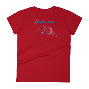 Skydiving T-shirts Skydive Competition - Women`s Colored T-Shirts, Women's Colored Tees, Skydiving Apparel, Skydiving Apparel, Skydiving Apparel, Skydiving Gear, Olympics, T-Shirts, Skydive Chicago, Skydive City, Skydive Perris, Drop Zone Apparel, USPA, united states parachute association, Freefly, BASE, World Record,