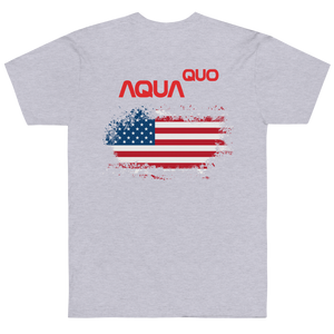 Skydiving T-shirts AquaQuo - "My Status Quo is Aqua Quo" - Unisex T-Shirt, , Skydiving Apparel ™, Skydiving Apparel, Skydiving Apparel, Skydiving Gear, Olympics, T-Shirts, Skydive Chicago, Skydive City, Skydive Perris, Drop Zone Apparel, USPA, united states parachute association, Freefly, BASE, World Record,