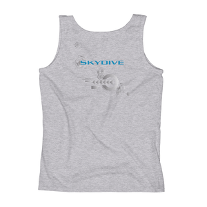 Skydiving T-shirts Ladies' Tank - Skydive Competition, Tanks, Skydiving Apparel, Skydiving Apparel, Skydiving Apparel, Skydiving Gear, Olympics, T-Shirts, Skydive Chicago, Skydive City, Skydive Perris, Drop Zone Apparel, USPA, united states parachute association, Freefly, BASE, World Record,