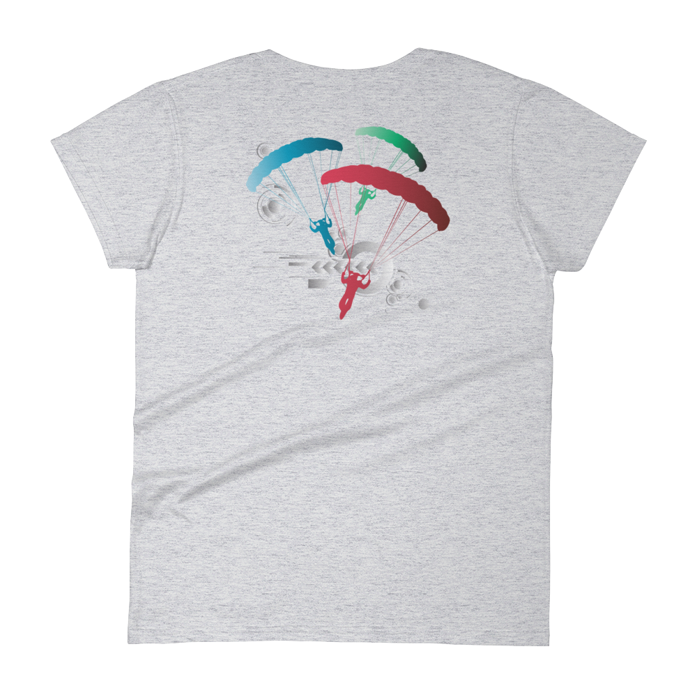 Skydiving T-shirts Skydive Competition - Full Edition - Women`s Colored T-Shirts, Women's Colored Tees, Skydiving Apparel, Skydiving Apparel, Skydiving Apparel, Skydiving Gear, Olympics, T-Shirts, Skydive Chicago, Skydive City, Skydive Perris, Drop Zone Apparel, USPA, united states parachute association, Freefly, BASE, World Record,