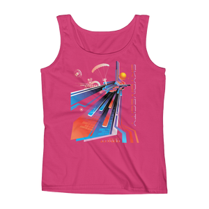 Skydiving T-shirts Ladies' Tank - Skydive City - Sunset, Tanks, Skydiving Apparel, Skydiving Apparel, Skydiving Apparel, Skydiving Gear, Olympics, T-Shirts, Skydive Chicago, Skydive City, Skydive Perris, Drop Zone Apparel, USPA, united states parachute association, Freefly, BASE, World Record,