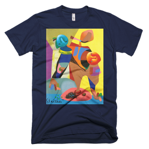 Skydiving T-shirts Strizhov™ by Dmitri Strizhov - 'The Start Of Sleep - 1997' - T-Shirt, , Strizhov™, Skydiving Apparel, Skydiving Apparel, Skydiving Gear, Olympics, T-Shirts, Skydive Chicago, Skydive City, Skydive Perris, Drop Zone Apparel, USPA, united states parachute association, Freefly, BASE, World Record,