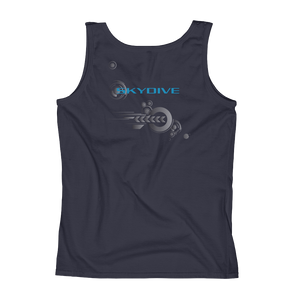Skydiving T-shirts Ladies' Tank - Skydive Competition, Tanks, Skydiving Apparel, Skydiving Apparel, Skydiving Apparel, Skydiving Gear, Olympics, T-Shirts, Skydive Chicago, Skydive City, Skydive Perris, Drop Zone Apparel, USPA, united states parachute association, Freefly, BASE, World Record,