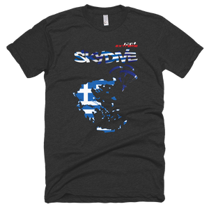 Skydiving T-shirts - Skydive All World - GREECE - Unisex Tee -, Shirts, Skydiving Apparel, Skydiving Apparel, Skydiving Apparel, Skydiving Gear, Olympics, T-Shirts, Skydive Chicago, Skydive City, Skydive Perris, Drop Zone Apparel, USPA, united states parachute association, Freefly, BASE, World Record,