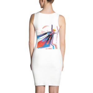 Skydiving T-shirts Skydive City - Sunset - Sublimation Cut & Sew Dress, Dress, Skydiving Apparel, Skydiving Apparel, Skydiving Apparel, Skydiving Gear, Olympics, T-Shirts, Skydive Chicago, Skydive City, Skydive Perris, Drop Zone Apparel, USPA, united states parachute association, Freefly, BASE, World Record,