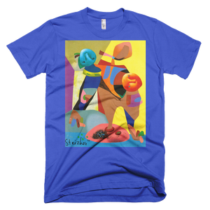 Skydiving T-shirts Strizhov™ by Dmitri Strizhov - 'The Start Of Sleep - 1997' - T-Shirt, , Strizhov™, Skydiving Apparel, Skydiving Apparel, Skydiving Gear, Olympics, T-Shirts, Skydive Chicago, Skydive City, Skydive Perris, Drop Zone Apparel, USPA, united states parachute association, Freefly, BASE, World Record,