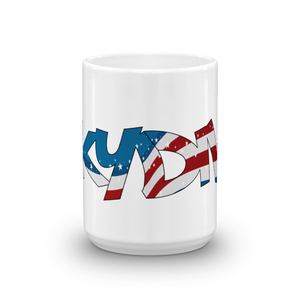 Skydiving T-shirts Skydiving Mug Team America, White Mugs, Skydiving Apparel, Skydiving Apparel, Skydiving Apparel, Skydiving Gear, Olympics, T-Shirts, Skydive Chicago, Skydive City, Skydive Perris, Drop Zone Apparel, USPA, united states parachute association, Freefly, BASE, World Record,