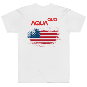 Skydiving T-shirts AquaQuo - "My Status Quo is Aqua Quo" - Unisex T-Shirt, , Skydiving Apparel ™, Skydiving Apparel, Skydiving Apparel, Skydiving Gear, Olympics, T-Shirts, Skydive Chicago, Skydive City, Skydive Perris, Drop Zone Apparel, USPA, united states parachute association, Freefly, BASE, World Record,