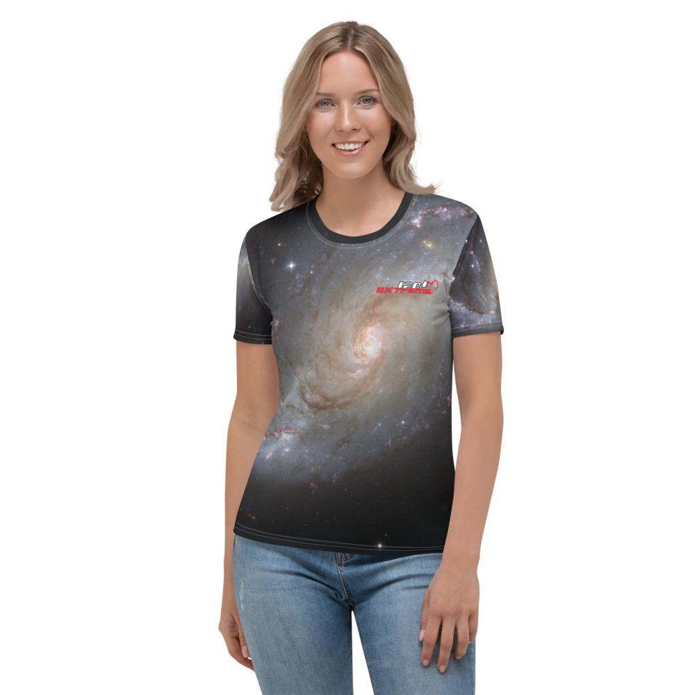 Skydiving T-shirts SPACE - Stellar nursery in the arms - Women's sublimation t-shirt, T-shirt, Skydiving Apparel, Skydiving Apparel, Skydiving Apparel, Skydiving Gear, Olympics, T-Shirts, Skydive Chicago, Skydive City, Skydive Perris, Drop Zone Apparel, USPA, united states parachute association, Freefly, BASE, World Record,