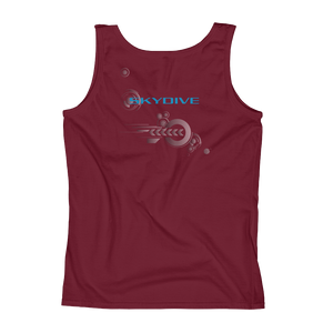 Skydiving T-shirts Ladies' Tank - Skydive Competition, Tanks, Skydiving Apparel, Skydiving Apparel, Skydiving Apparel, Skydiving Gear, Olympics, T-Shirts, Skydive Chicago, Skydive City, Skydive Perris, Drop Zone Apparel, USPA, united states parachute association, Freefly, BASE, World Record,