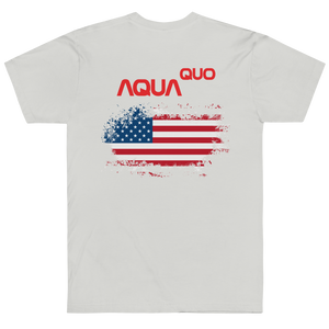 Skydiving T-shirts AquaQuo - "My Status Quo is Aqua Quo" - Unisex T-Shirt, , Skydiving Apparel ™, Skydiving Apparel, Skydiving Apparel, Skydiving Gear, Olympics, T-Shirts, Skydive Chicago, Skydive City, Skydive Perris, Drop Zone Apparel, USPA, united states parachute association, Freefly, BASE, World Record,