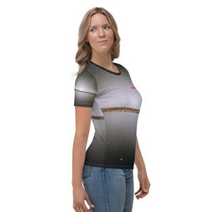 Skydiving T-shirts Galaxy - The Majestic Sombrero - Women's sublimation t-shirt, T-shirt, Skydiving Apparel, Skydiving Apparel, Skydiving Apparel, Skydiving Gear, Olympics, T-Shirts, Skydive Chicago, Skydive City, Skydive Perris, Drop Zone Apparel, USPA, united states parachute association, Freefly, BASE, World Record,